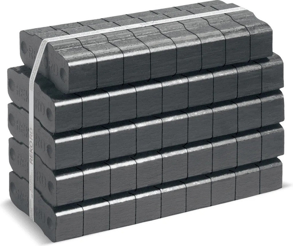 REKORD® Braunkohlebriketts – Palette 1000 kg (40 × 25 kg)