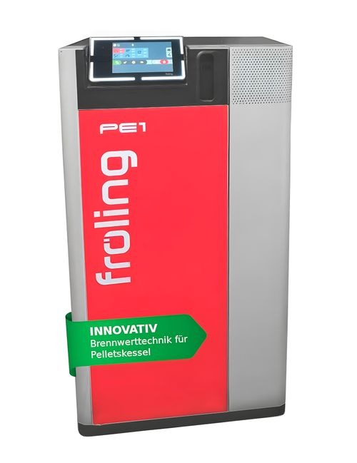 Fröling PE1 Pellet 15 kW – Kompakter Pelletkessel mit 7"