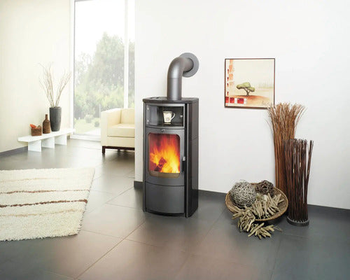 Hark Kaminofen Opera-B – Keramik meteorschwarz, 7 kW