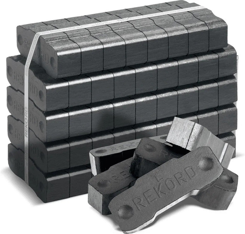 REKORD® Braunkohlebriketts – Palette 1000 kg (40 × 25 kg)