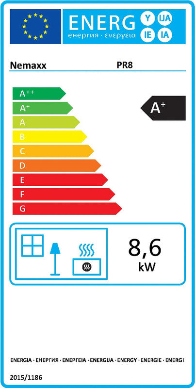 UMBRELLA PR8 – Pelletkaminofen 9 kW Wi-Fi Ready